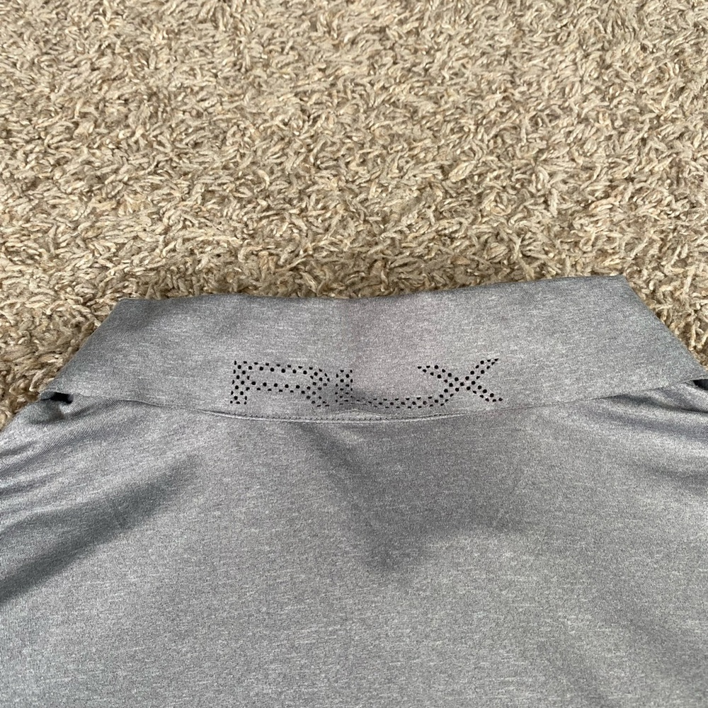 POLO Ralph Lauren RLX men’s performance stretch golf polo shirt gray size XL - Picture 8 of 9